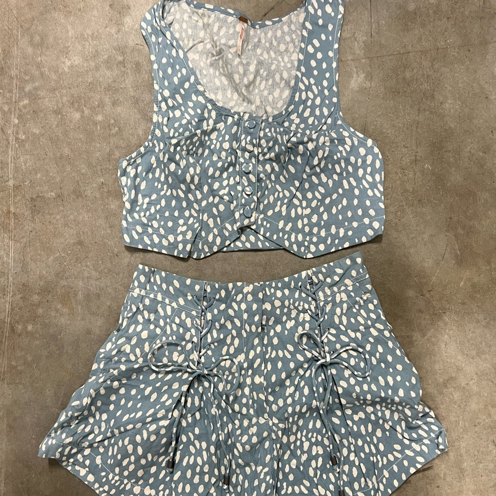 Two piece romper